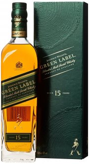Johnnie Walker Green Label Blended Scotch Whisky (1 x 0.7 l)