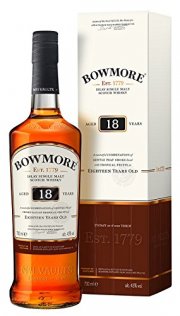 Bowmore 18 Jahre Single Malt Scotch Whisky (1 x 0.7 l)