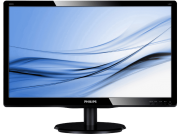 PHILIPS 243V5QHSBA, 23.6 Zoll Full-HD Display, 8 ms,HDMI,DVI-D, VGA