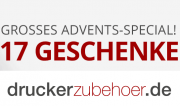 Schnell bei Druckerzubeh&ouml;r 17 Geschenke abgreifen und nur Versand von 5,97 Euro zahlen ;-)