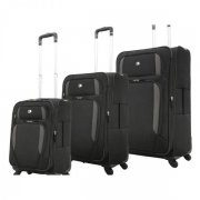 3er-Kofferset auf 4 Rollen 51/61/72 cm von Wenger &bdquo;Lugano&ldquo; f&uuml;r 195,95&euro; statt 380&euro;