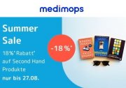 18% Rabatt auf Second Hand Produkte bei Medimops
