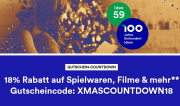 18% Rabatt auf Spielwaren, Filme, Software, Schreibwaren, H&ouml;rb&uuml;cher und mehr im Thalia Shop