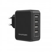 RAVPower 4-Port 40W AC USB Ladeger&auml;t Wandladeger&auml;t f&uuml;r iPhone