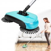 Travelmall Roboter-Staubsauger zum Fegen ohne Strom Haushalts-Hand Besen,