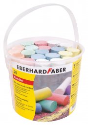 Eberhard Faber 526512 - Stra&szlig;enmalkreide 20er Eimer 