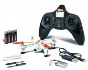 Carson 500507097 - Luftfahrt, Dmax X4 Spy Quadcopter 100% RTF 
