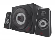 Trust GXT 638 2.1 Digitaler Gaming Lautsprecher mit optischem Eingang und Subwoofer