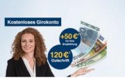 1822direkt: 120&euro; Pr&auml;mie bei Gehaltseingang f&uuml;r ein kostenloses Girokonto + 50&euro; f&uuml;r Weiterempf.