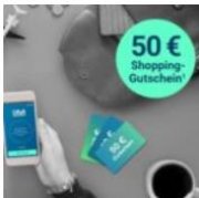 1822Mobile Girokonto: Mit 50&euro; Gutschein Pr&auml;mie + kostenloser Kreditkarte