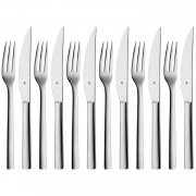 WMF Steakbesteck-Set 12-teilig Steakgabel Steakmesser f&uuml;r 6 Personen