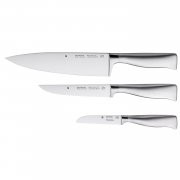 WMF Messerset 3-teilig Grand Gourmet 3 Messer K&uuml;chenmesser geschmiedet 