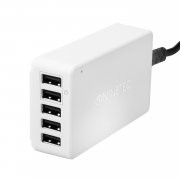 NINETEC 27 Watt 5-Port USB Universal Ladeger&auml;t Netzteil SmartIQ