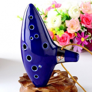 Zauberhafte Zelda Ocarina Fl&ouml;te aus Keramik in Blau nur 5,98 Euro inkl. Versand