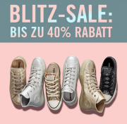 Blitz-Sale bei Converse mit bis zu 40% Rabatt auf ausgew&auml;hlte Chucks