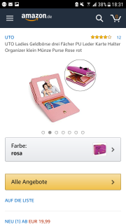 UTO Ladies Geldb&ouml;rse