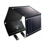 RAVPower 16W Solarladeger&auml;t Outdoor Charger mit 2 iSmart-USB-Port 
