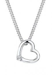Elli Damen Halskette 925 Sterling Silber Swarovski Kristall bei@amazon - 14,98&euro;