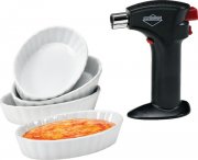 K&Uuml;CHENPROFI Cr&egrave;me Br&ucirc;l&eacute;e Set 5-tlg @M&uuml;ller 10&euro; 