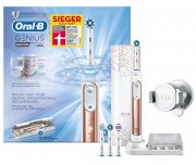 Oral-B Genius 9000N Elektrische Zahnb&uuml;rste mit premium Lade-Reise-Etui und 4 Aufsteckb&uuml;rsten 