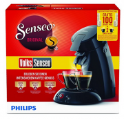 Philips HD6554/69 Kaffeepadmaschine Sonderedition mit 100 Pads + 2 Gl&auml;ser gratis nur 44,99 Euro