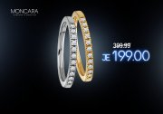 Moncara Diamantring 375er Gold mit 10 Diamanten bei Galeria Kaufhof f&uuml;r 199&euro; anstatt 249,99&euro;