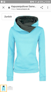 Kapuzenpullover Damen Kapuzenjacke Winter Frauen 