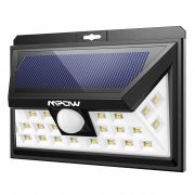 Mpow 24 LED Weitwinkel Warmwei&szlig;e Solarleuchte