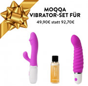 Moqqa Vibrator Set jetzt bei Amorelie f&uuml;r nur 49,90 Euro inkl. Versand