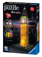 Ravensburger 12588 - 3D Puzzle Big Ben bei Nacht 