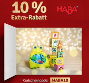 Nur heute bei myToys: 10 % Extra-Rabatt auf Haba-Spielzeug