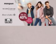 Bis zu 40% Rabatt auf Marken wie Manguun, Mark Adam u.v.m bei Galeria Kaufhof