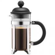 Bodum CAFFETTIERA Kaffeebereiter (French Press System, Permanent Edelstahlfilter, 0,35 liter