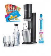 SodaStream Crystal 2.0 Wassersprudler Promopack inkl. Zubeh&ouml;r 118 Euro 