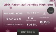 20% Rabatt auf trendige Highlight bei Christ