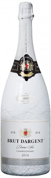 Brut Dargent Ice Chardonnay Demi-Sec Halbtrocken, 2015 (1 x 1.5 l) 