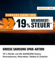 -19% auf Samsung Galaxy Wearables, Tablets, Smartphones & Zubeh&ouml;r 