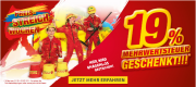 19% Mehrwertsteuer geschenkt bei POCO