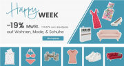19% MwSt. Rabatt auf Wohnen, Mode & Schuhe bei Quelle