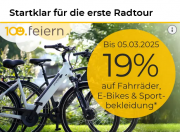 19% Rabatt auf Fahrr&auml;der, E-Bikes und Sportbekleidung bei Baur