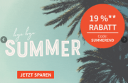 19% Rabatt auf nicht reduzierte Produkte im Parfuemerie Shop
