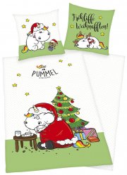 Pummeleinhorn Bettw&auml;sche Fr&ouml;hliche Weihnachten bei EMP f&uuml;r 23,94&euro; anstatt 24,89&euro;