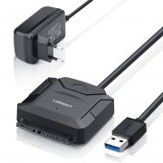 UGREEN USB 3.0 auf SATA Adapter UASP USB SATA Konverter USB 3.0 SATA Kabel f&uuml;r 2,5"/3.5"