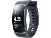 SAMSUNG Gear Fit 2, Smartwatch, Kunststoff, S, Schwarz