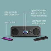 Connect CD Internetradio Mediaplayer Spotify Connect BT App Control