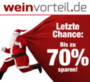 Letzte Chance bei Weinvorteil bis zu 70% beim Christmas-Sale zu sparen!