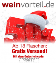 50% Rabatt auf alles ausser Angebote bei Weinvorteil
