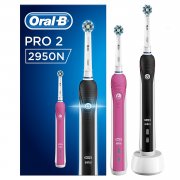 Oral-B PRO 2 2950 CrossAction Elektrische Zahnb&uuml;rste Special Edition, 2 Handst&uuml;cke