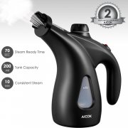 Aicok Dampfgl&auml;tter 200ml Schnell Aufheizender Tragbares Reise B&uuml;geleisen f&uuml;r 12.99&euro;
