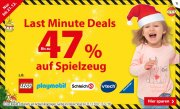 Bis zu 47% auf Spielzeug Last Minute bei Spiele Max